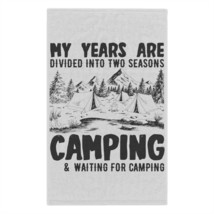 Personalized Camping Rally Towel 11x18, Outdoor Adventure Accessory, Nat... - £13.76 GBP