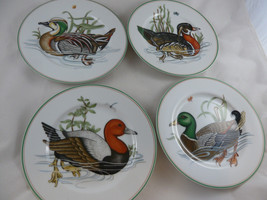Vintage Fitz and Floyd Duck Plates made in Japan Set of 4 - $29.69