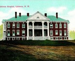 Littleton Hospital littleton New Hampshire NH UNP DB Postcard D12 - £5.04 GBP