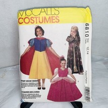 McCalls Pattern Girl Costumes Princess Dorothy Ariel Sleeping Beauty 12 14 Uncut - £6.08 GBP