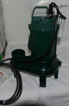 Zoeller 1261 1/3 HP 88GPM 115 Volt Cast Iron Sewage Sump Pump image 4
