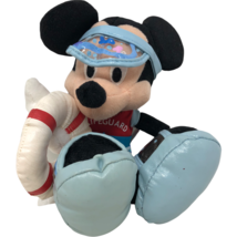 VTG Disney Store Exclusive Lifeguard Mickey Mouse 8&quot; Plush Swimming Summer Tube - £27.45 GBP