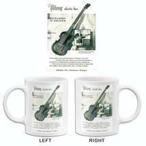 1955 Gibson EB-1 Electric Bass Guitar - Promotional Advertising Mug - £19.23 GBP+