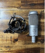 Audio Technica AT3035 Large Condenser Microphone w/ ShockMount - AT-3035 Tested - $139.99