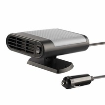 ShowtimeAuto 12V Portable Auto Heater Fan - Gray - £10.17 GBP