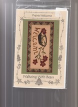 Waltzing With Bears Patterns Wall hanging Prairie Welcome - £6.39 GBP