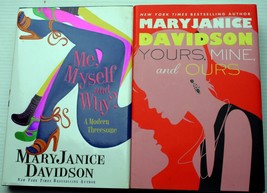 Lot 2 Mary Janice Davidson Cadence Jones Me, Myself And Why?~Yours, Mine And Ours - £12.14 GBP