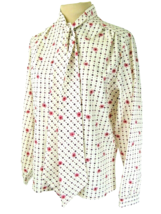 Katos size 38 Button Front Blouse Made in USA - £6.77 GBP