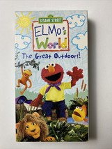 Sesame Street - Elmo&#39;s World: The Great Outdoors - VHS (2003, Sony Wonder) - £4.70 GBP
