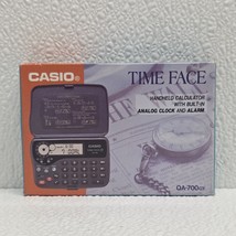 Casio Time Face Handheld Calculator with Built-in Analog Clock and Alarm... - $1,356.41 MXN