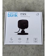 BLINK Mini Compact indoor plug-in smart security camera, 1080p HD video - $33.18