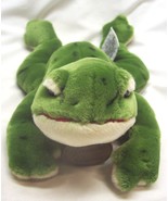 Vintage Russ Yomiko Classics VERY SOFT GREEN FROG 11&quot; Plush STUFFED ANIM... - $373.64 MXN