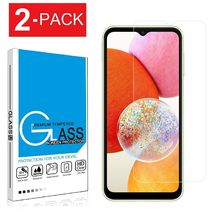 2 Pack Premium Tempered Glass Screen Protector For Samsung Galaxy A14 5G - £14.07 GBP
