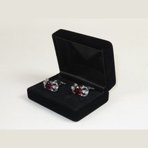 Men J.Valintin Cufflinks by Vitorofolo for French Cuff Shirt V39-48 Wine Silver image 4