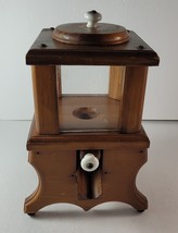 Vintage Wooden Handmade Gumball Machine - Bubble Gum, Nuts, M&amp;M&#39;s, Skittles - $49.49