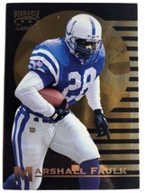 1997 Pinnacle Zenith #14 Marshall Faulk Indianapolis Colts NFL Football Card - £0.93 GBP