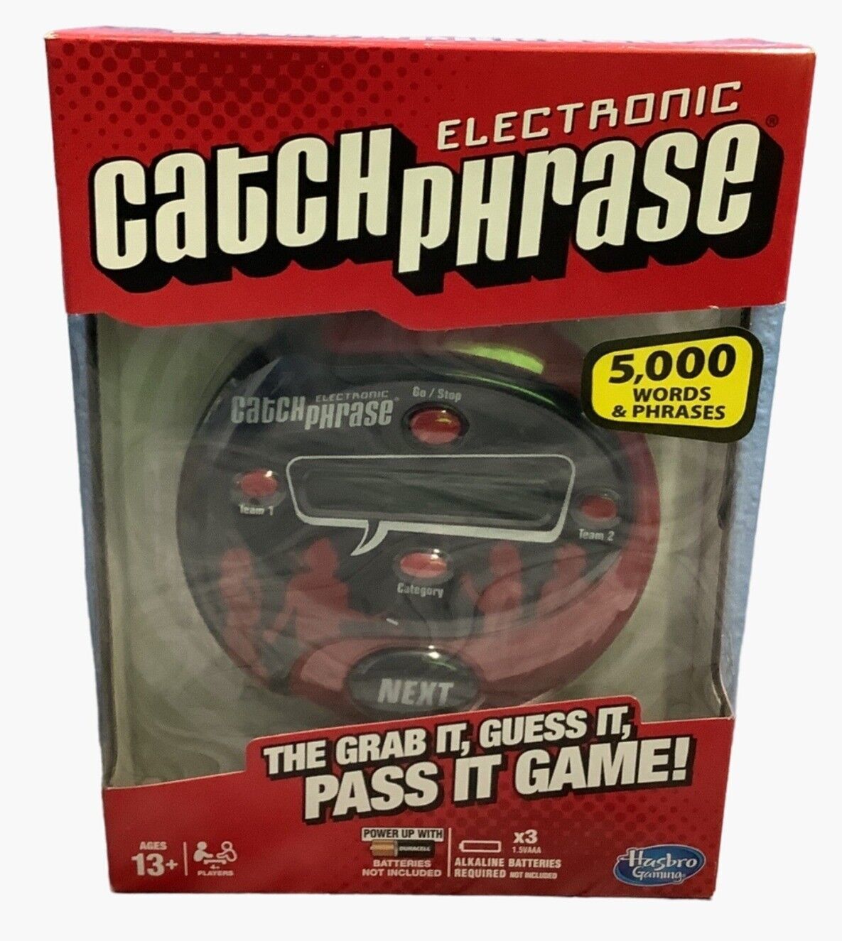 Hasbro Catch Phrase Handheld Electronic Game 2013 5,000 Words & Phrases - $19.72