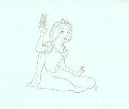 Jon Pinto Original Art SIGNED Walt Disney World Park Snow White Gallery Print - £77.86 GBP