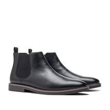 40~46 Chelsea Boots Men Classic Brand Comfortable Fashion Leather Men Boots #KD5 - £57.54 GBP