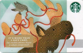 Starbucks 2018 Holiday Moose Collectible Gift Card New No Value - £2.39 GBP