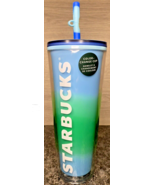 Starbucks Spring 2023 Cold Cup Color Change with Straw Topper 24oz - £29.88 GBP