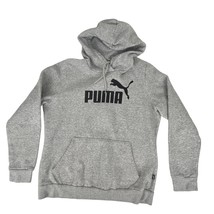 Puma Pullover Hoodie Cotton Sweatshirt Gray Sz. Youth M - $276.80 MXN