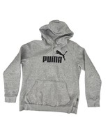 Puma Pullover Hoodie Cotton Sweatshirt Gray Sz. Youth M - $276.80 MXN