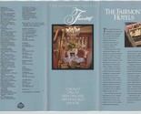 Fairmont Hotels Brochure Folders Certificates Presidents Club Directory ... - $47.52