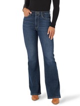 Wrangler Women&#39;s High Waisted Fierce Flare Jean, Clay Canyon, 8-32 - $41.62 CAD