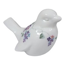 Fenton Glass Lilacs on Milk Glass Collection Song Bird - Signed S. Bryan - £34.51 GBP