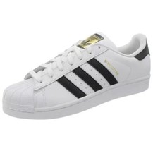 Adidas Sz US 19 Originals Men&#39;s Superstar Foundation Sneaker, BLACK/WHITE C77124 - £37.30 GBP