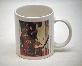 Norman Rockwell Saturday Evening Post Coffee Cup Mug Came In New Plymouth 1951 - £7.90 GBP
