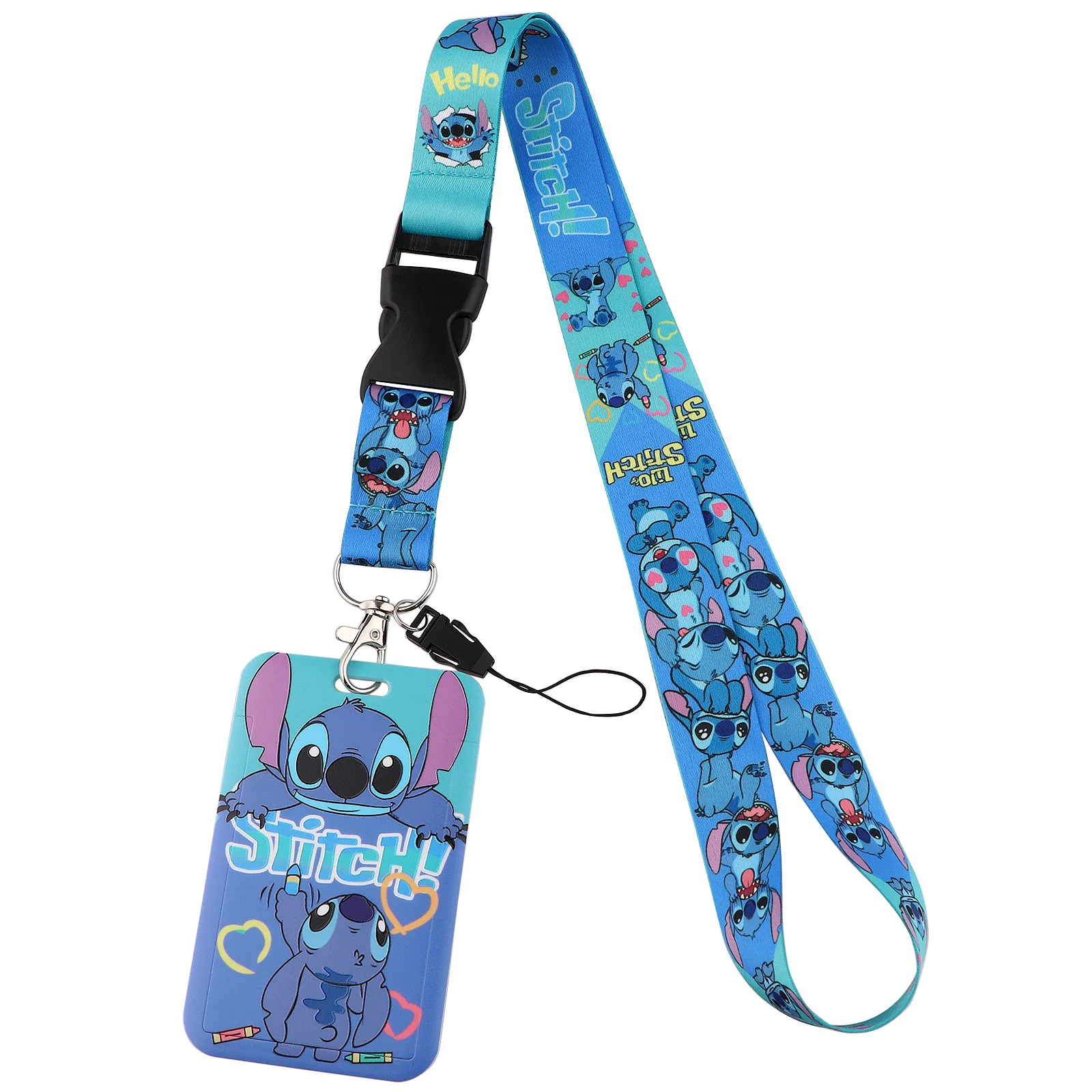 Cute Alien and Angel Credential Holder Cartoon Lanyards for Key Neck Str... - $8.50 CAD