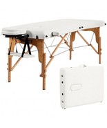 Portable Adjustable Facial Spa Bed  with Carry Case-White - Color: White - $182.99