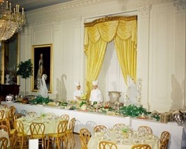 White House East Room decorated for Jacqueline Kennedy luncheon - New 8x10 Photo - £7.02 GBP
