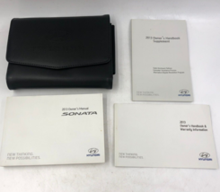 2013 Hyundai Sonata Owners Manual Set with Case OEM A03B33045 - £14.23 GBP