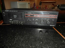 sharp rt-115 cassette player recorder tested PLAYS GOOD - $49.01