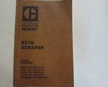 Caterpillar 637D Raschietto Parti Catalogo Manuale Libro Usato OEM - $27.97
