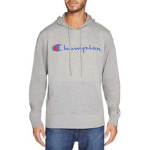 Champion Men’s Jersey Pullover Hoodie 1580138 ,Grey Heather Oxford ,Large - $19.79