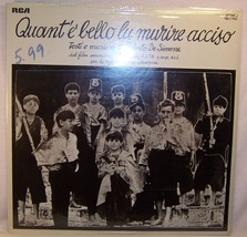 Roberto De Simone QUANT&#39; E&#39; BELLO LU MURIRE ACCISO Mint Italian Film Sco... - £36.05 GBP