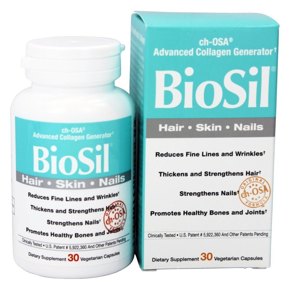 Natural Factors BioSil cH-OSA Advanced Collagen Generator 5 mg., 30 Vegetarian C - $19.99