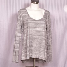 Gap Body Long Sleeve Scoop Neck Tee Shirt Size Large - £9.17 GBP