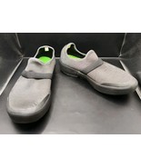 OOFOS Shoes Womens Size 8.5 OOmg eeZee Low Fibre Black Gray Recovery Slip On - $37.40