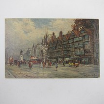 Postcard Holborn London Old Houses Entrance to Staple Inn Tuck Oilette Antique - £7.94 GBP
