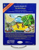TSR Vintage Dungeons &amp; Dragons 1981 Module X1 The Isle of Dread 9043 - £30.68 GBP