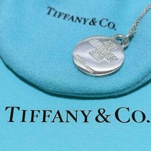 Tiffany &amp; Co. Necklace Pendant Sterling Silver 925 GO WOMEN 2018 - £225.50 GBP