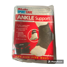 Mueller Sport Care Ankle Support Brace Adjustable One Size Open Heel Seamless - £11.88 GBP