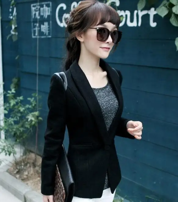 suit female  spring and summer  Slim lace stitching women suit jacket career - £115.90 GBP