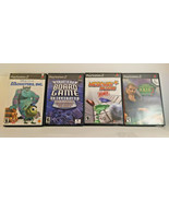 PS2 four game lot Mercury Meltdown Monsters Inc Ultimate Board Game poker - $20.22 CAD