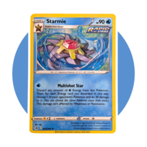 Fusion Strike Pokemon Card (SS21): Starmie 053/264, Holo - $91.54 MXN